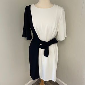 London Times Black & White Dress Office/Wedding